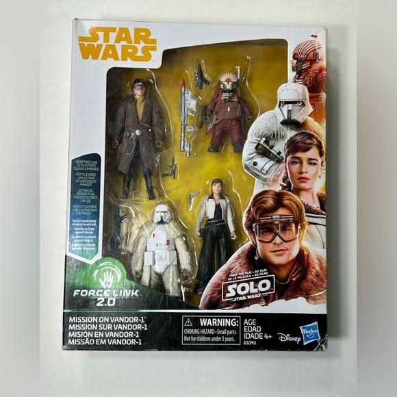 Star Wars - Solo - Force Link 2.0 Mission on Vandor-1 Action Figure Set - BNIB - Picture 1 of 5
